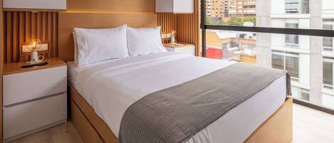 2 soveværelser, skrivebord, strygejern/strygebræt, Wi-Fi