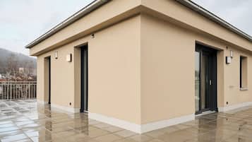 Penthouse, 1 kamar tidur | Teras/patio
