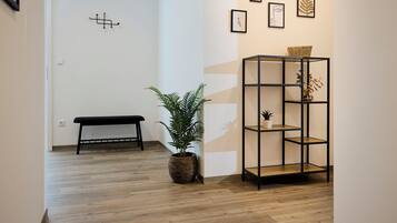 Comfort-Apartment, Blick auf den Innenhof | Wohnbereich