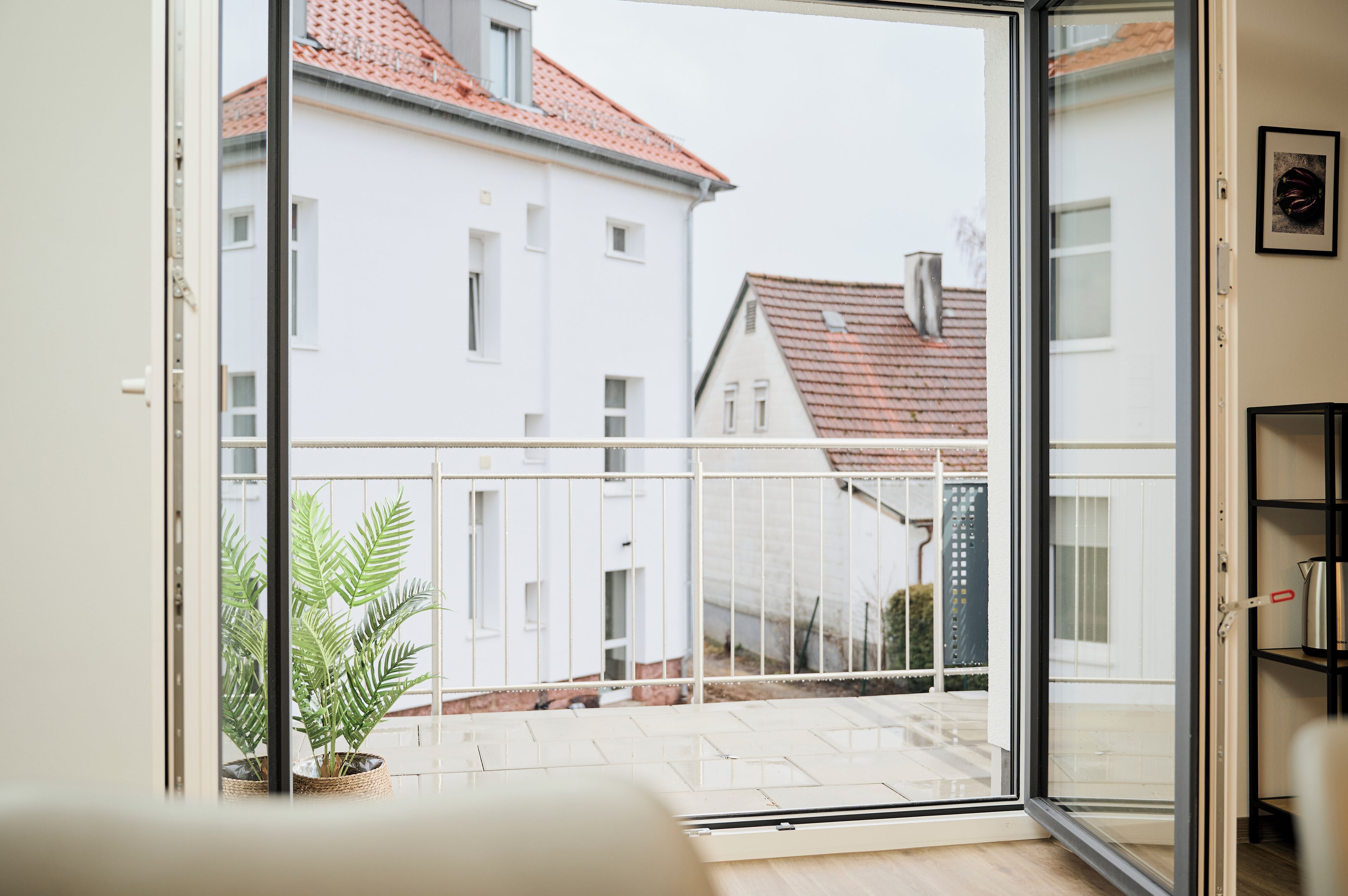 Premium-Apartment, 3 Schlafzimmer, Balkon | Terrasse/Patio