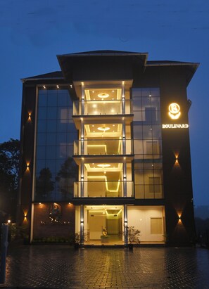 Façade de l’hébergement