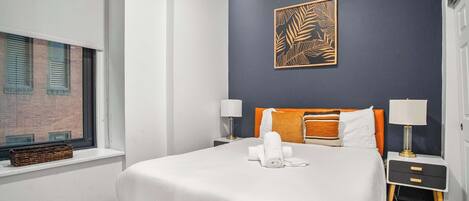 1 chambre, fer et planche à repasser, Wi-Fi, draps fournis