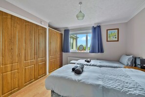 2 bedrooms, iron/ironing board, free WiFi, bed sheets