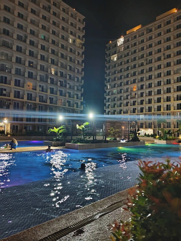Condo, 1 Bedroom, Accessible, Balcony | Pool | Outdoor pool