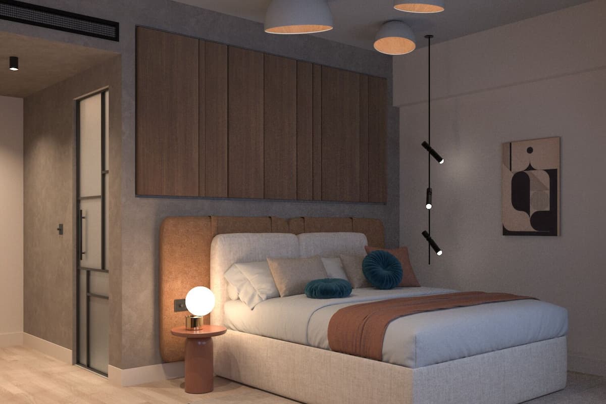 Premium Room with Street View | Brankas, tirai kedap cahaya, kedap suara, dan setrika/meja setrika