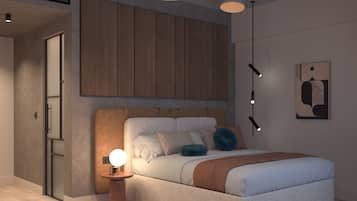 Premium Room with Street View | Coffres-forts dans les chambres, rideaux occultants