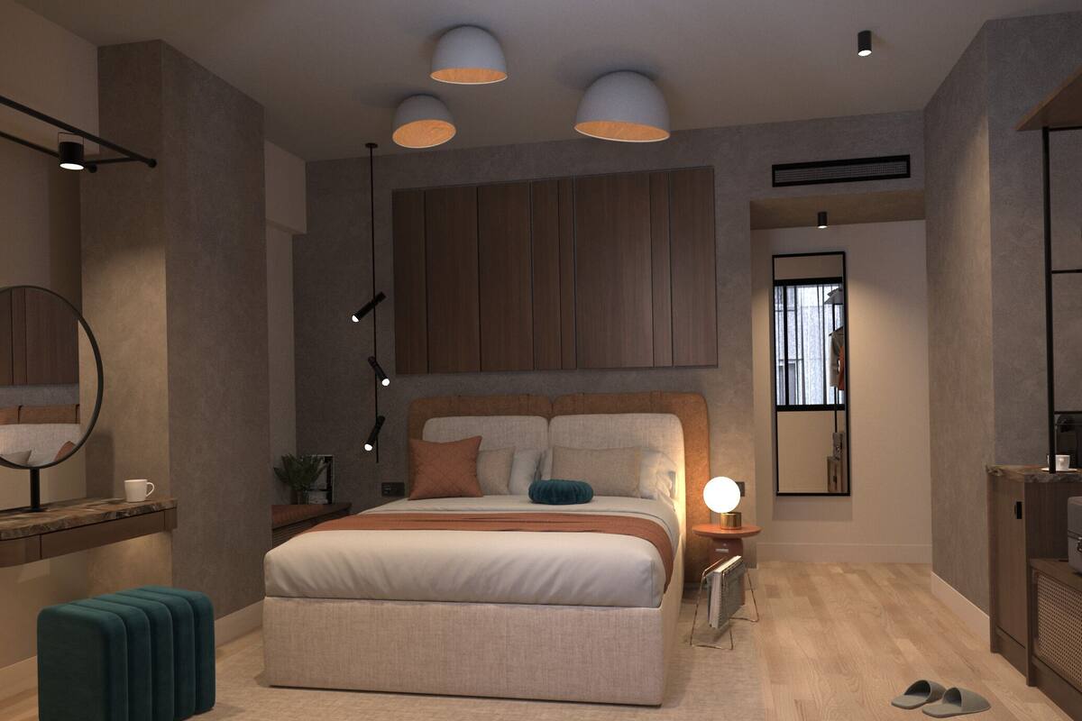 Deluxe Signature Room with City View | In-room safe, blackout drapes, soundproofing, iron/ironing board