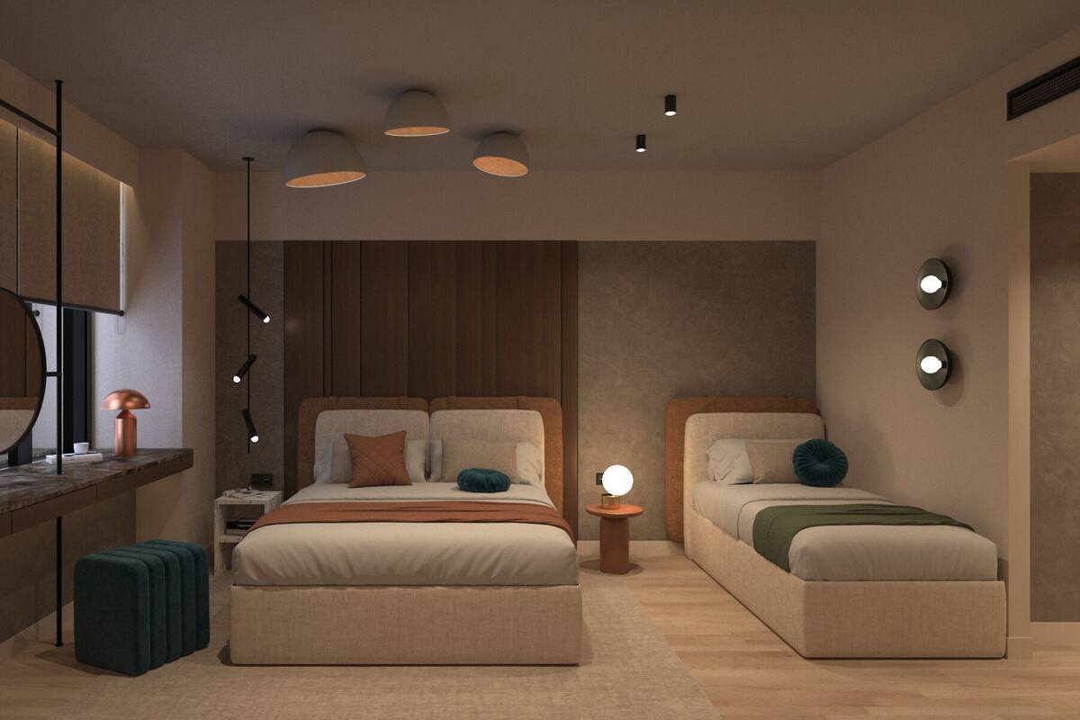 In-room safe, blackout drapes, soundproofing, iron/ironing board