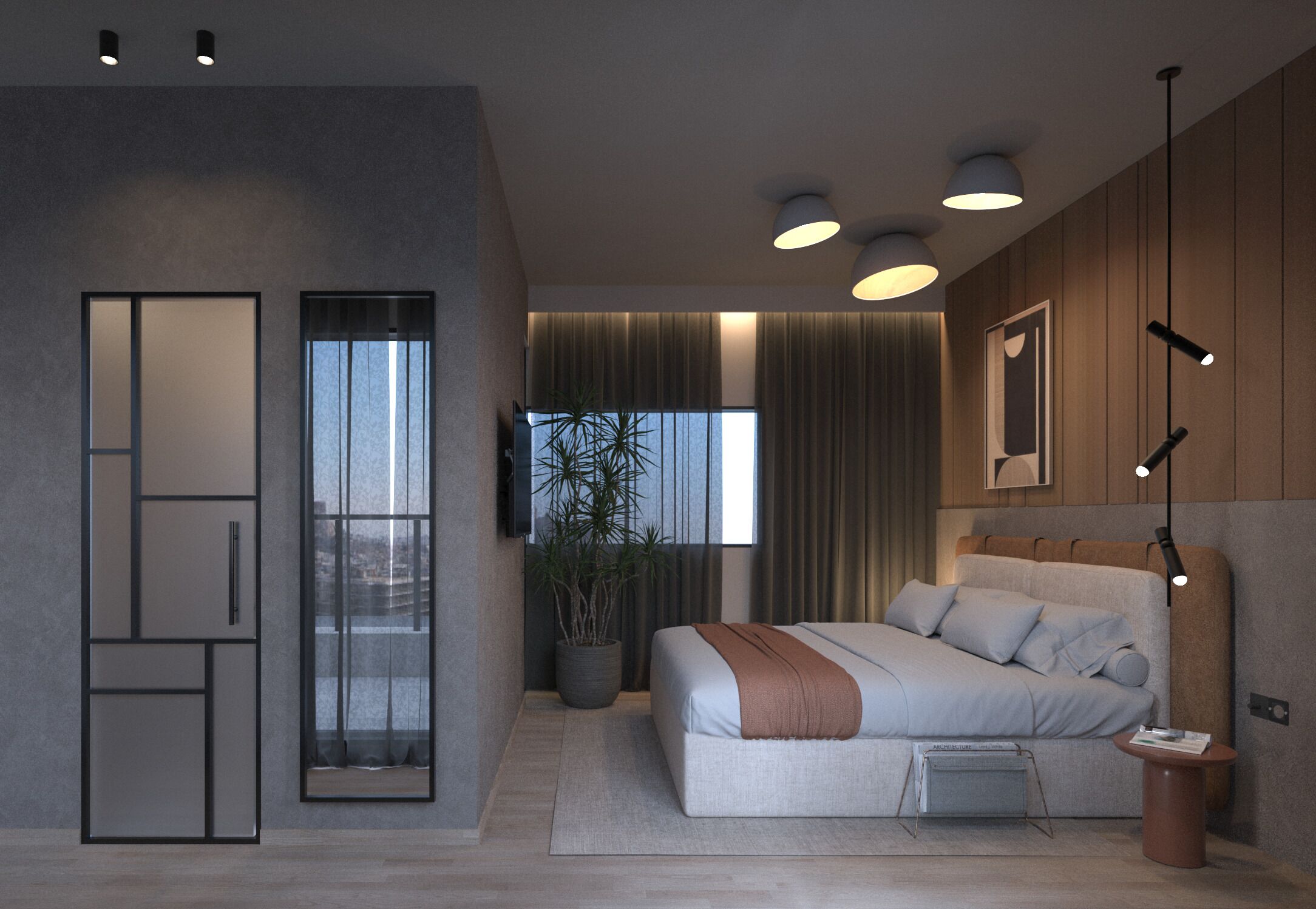 Acropolis Serenity Suite with Hot Tub | Caja de seguridad en la habitación, cortinas blackout y insonorización 