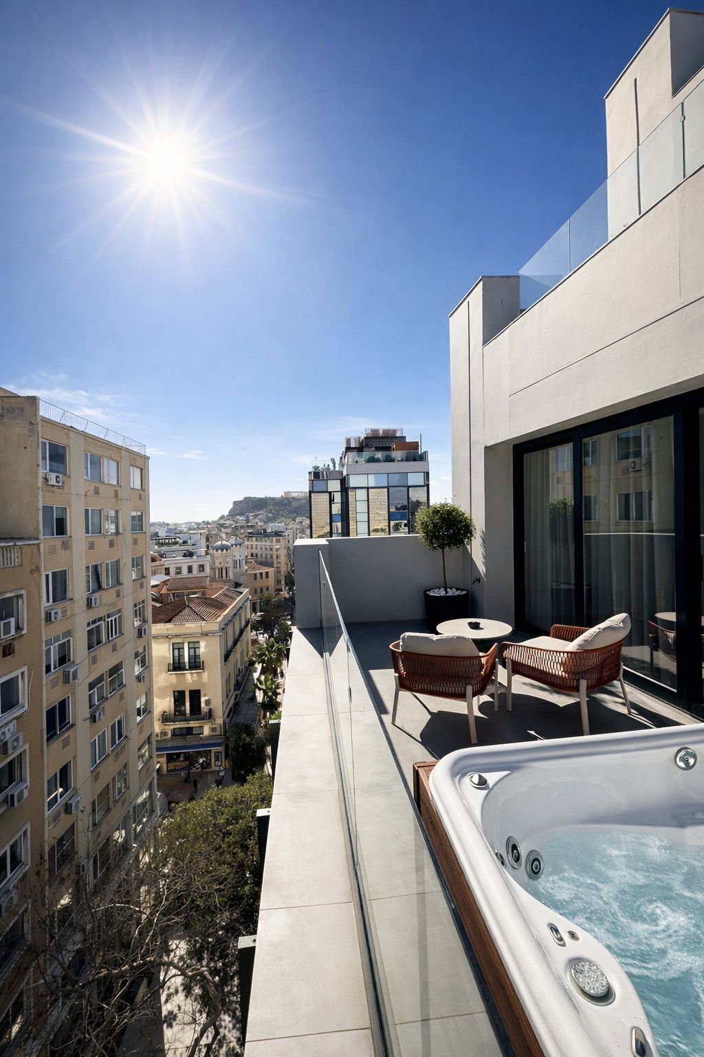 Acropolis Senior Suite with Hot Tub