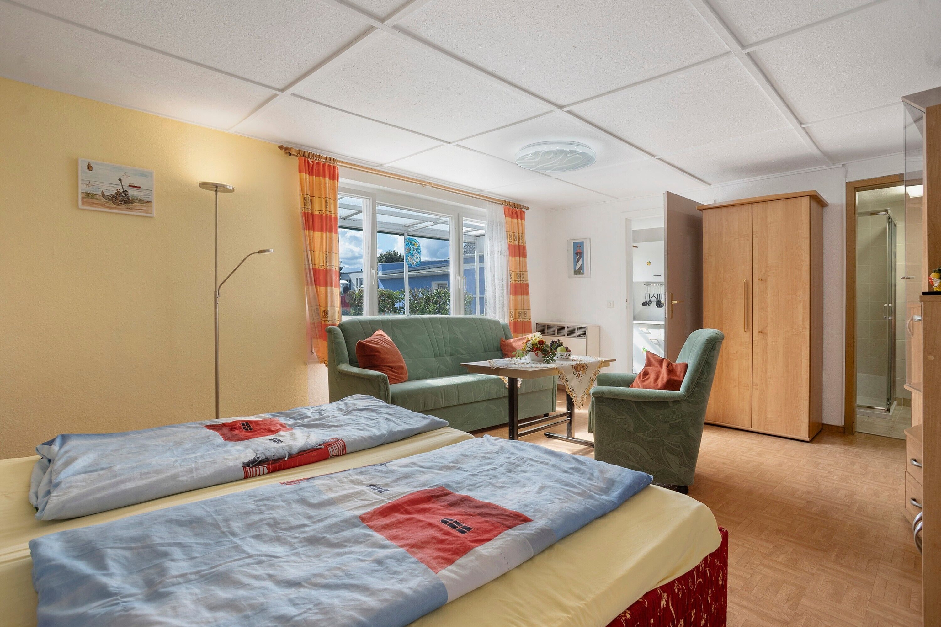 1 soverom, wi-fi og sengetøy