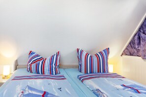 1 室のベッドルーム、WiFi、ベッドシーツ
