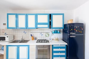 Microwave, oven, stovetop