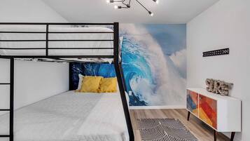 3 多间卧室、熨斗/熨衣板、免费 WiFi、床单