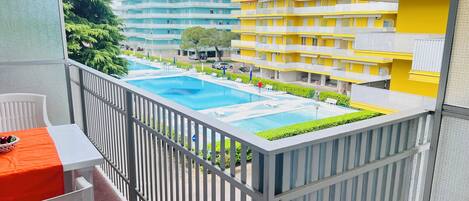 Appartement, 2 chambres, balcon | Balcon