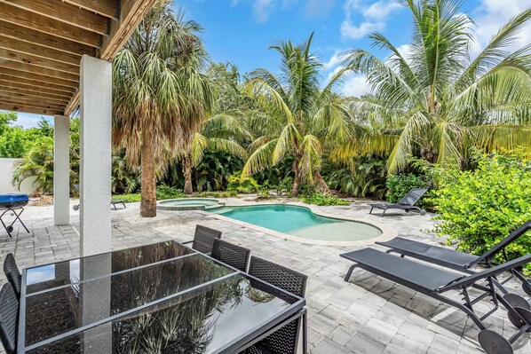 Outdoor pool