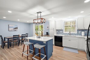 Fridge, microwave, oven, stovetop - Nicely Updated Three Bedroom Home in Ocean Pines (Ocean Pines)