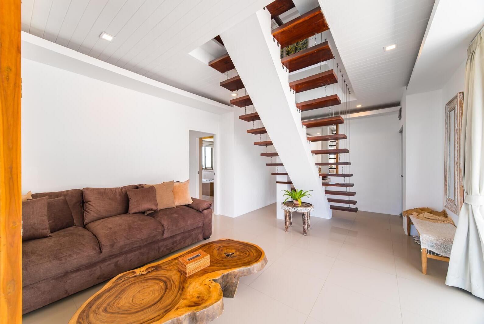 别墅, 阳台 | 起居区