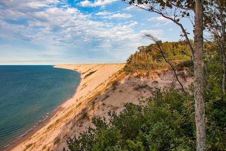 Beach. Aurora Basecamp at Pictured Rocks Sleeps 10