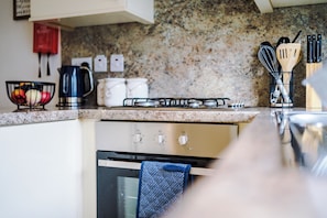 House, Patio | Private kitchen