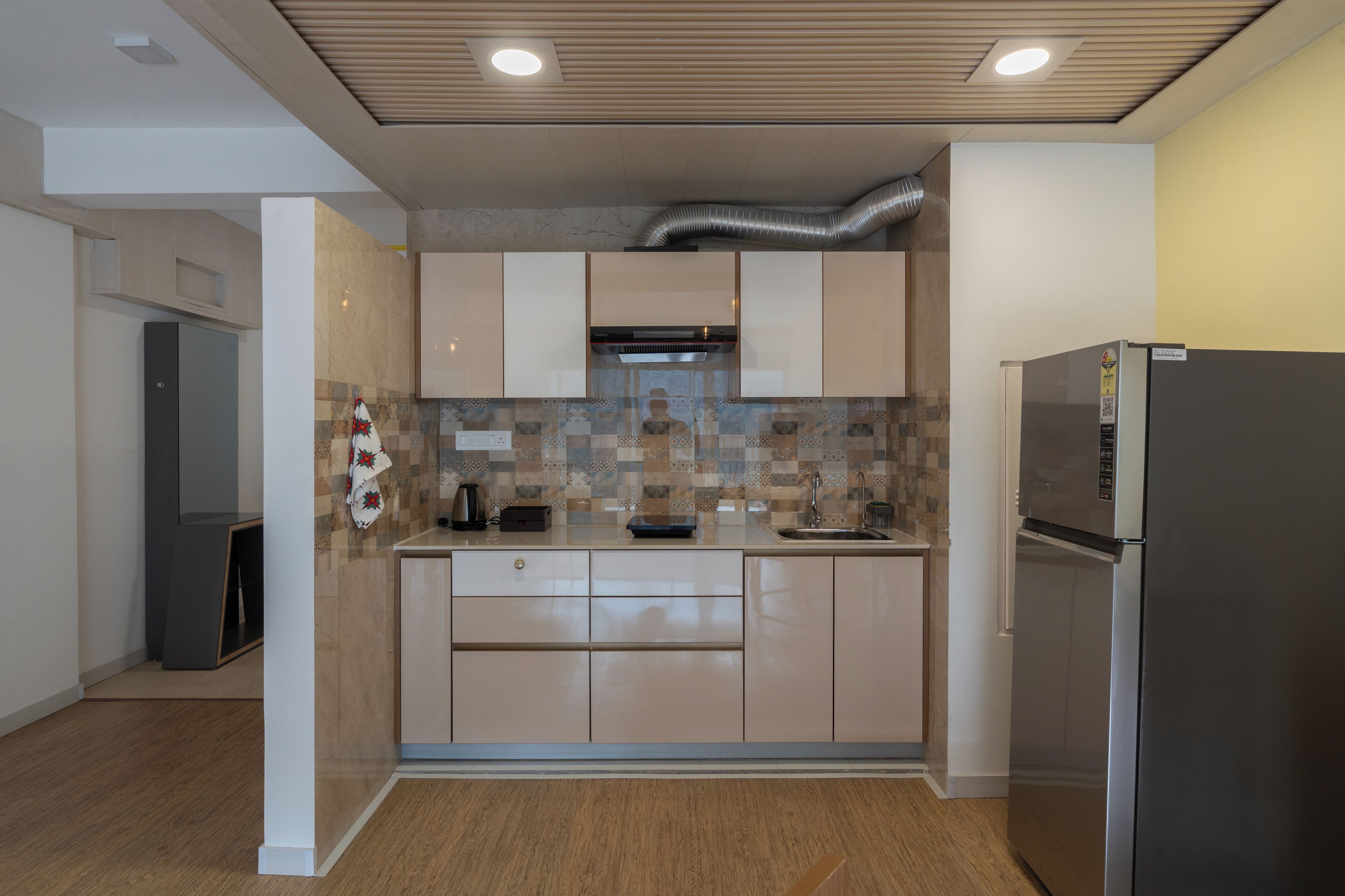 Luxury Quadruple Room, Valley View | Private kitchen | Fridge, electric kettle