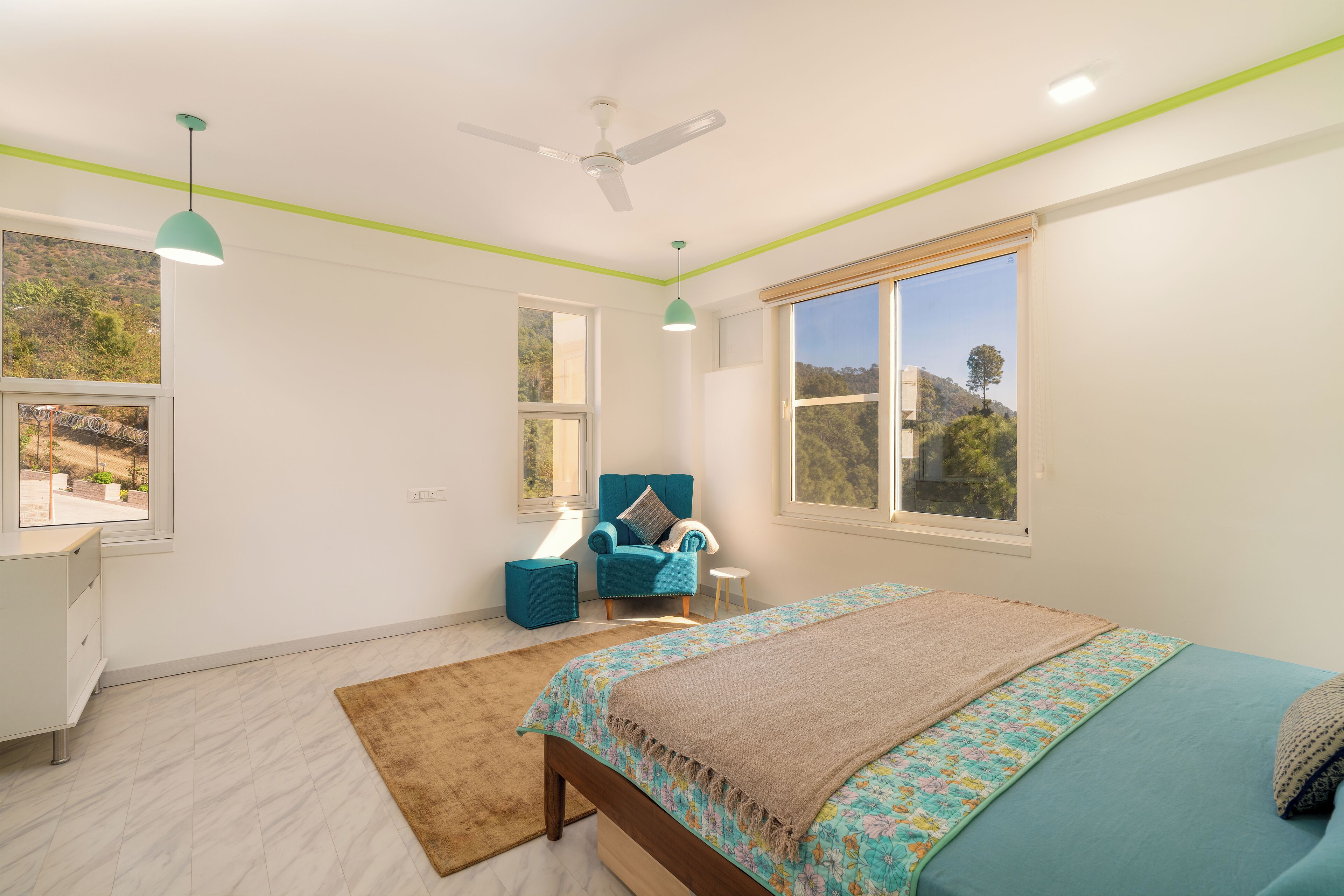 Habitación cuádruple de lujo, vistas al valle | Wifi gratis