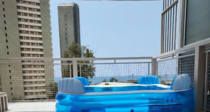 sea view chalet - private terrace - Viamor chalet tabarja lebanon