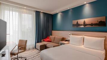 1 habitación, tabla de planchar con plancha, wifi gratis y ropa de cama