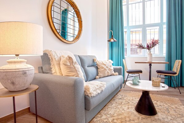 Apartment (1 Bedroom) | Living area