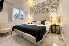 1 bedroom, iron/ironing board, bed sheets