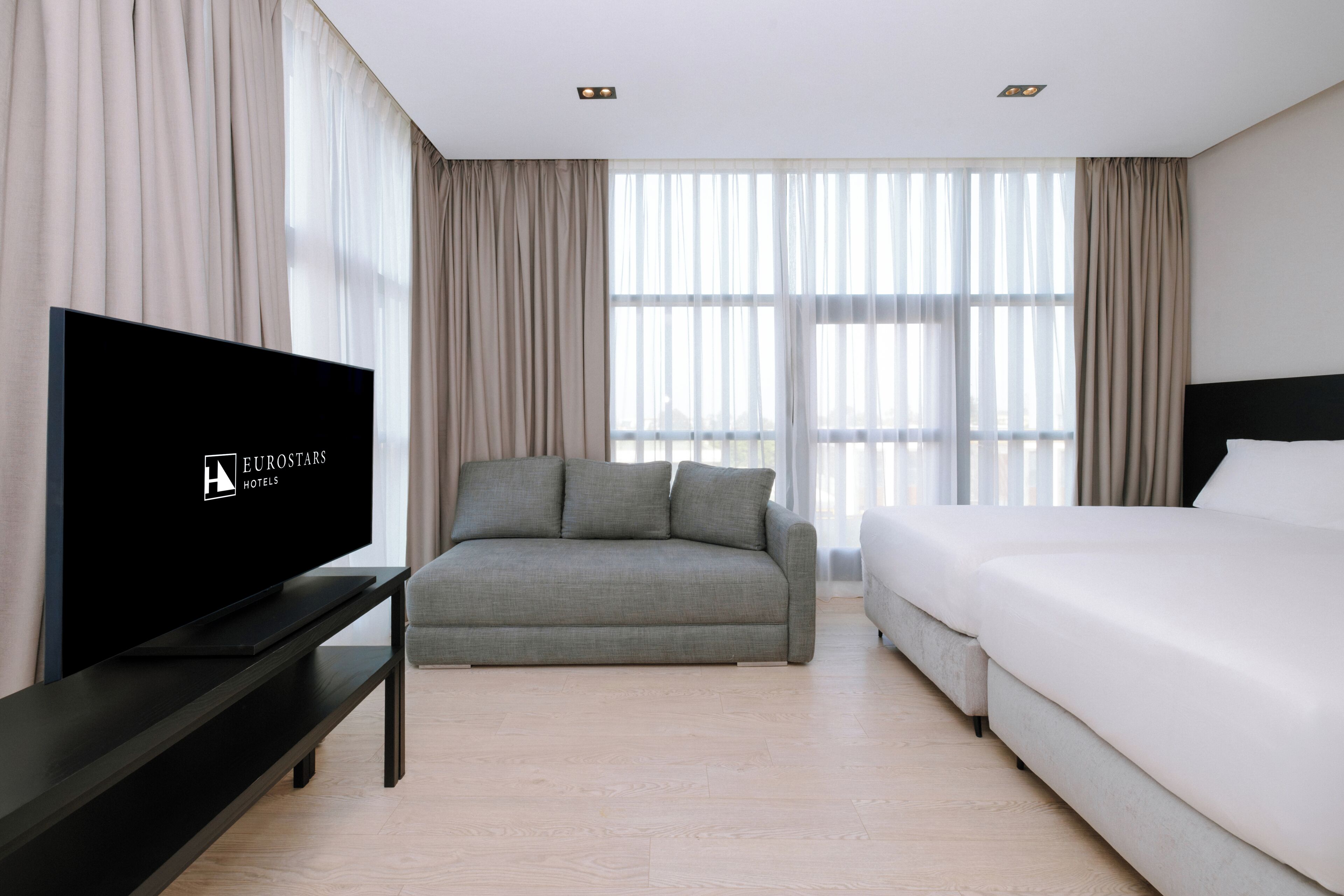 Minibar, in-room safe, blackout drapes, soundproofing