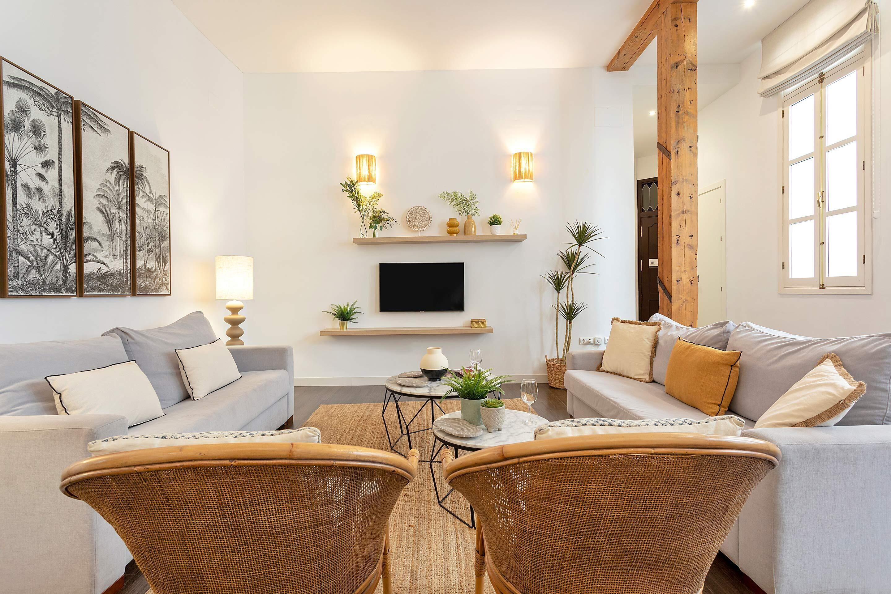 Apartamento (3 Bedrooms) | Área de estar