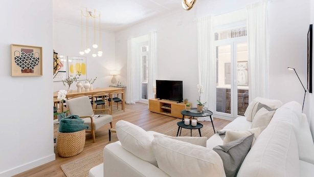 Apart Daire (4 Bedrooms) | Oturma alanı