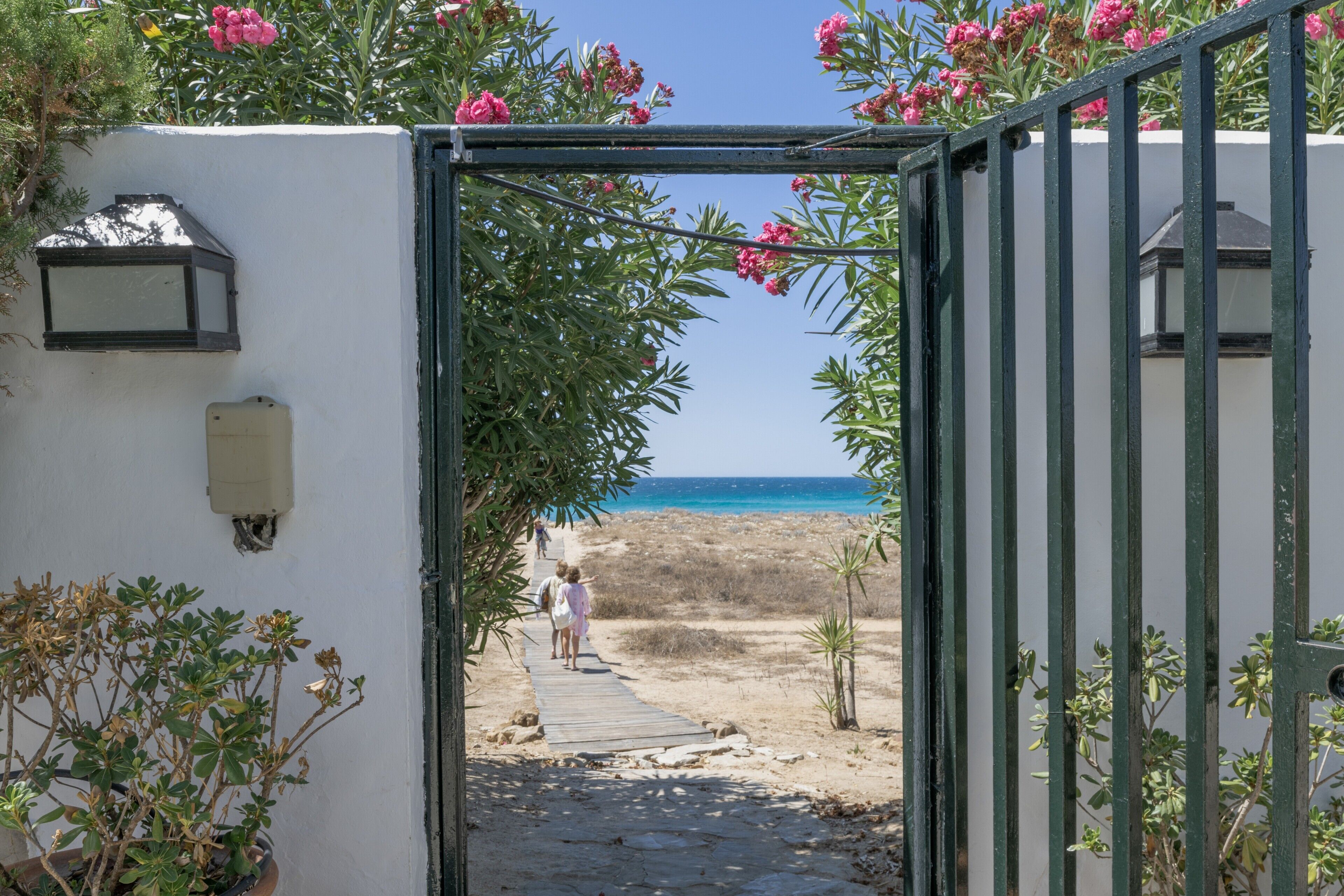 Enceinte de l’hébergement