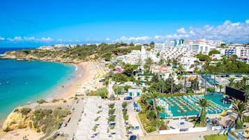 Accommodatie ligt op het strand