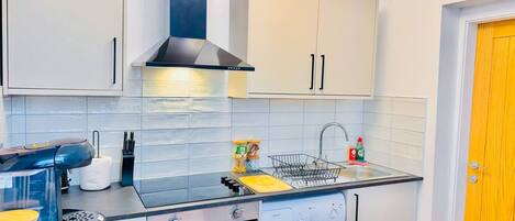 Microwave, oven, stovetop