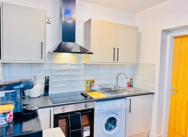 Microwave, oven, stovetop