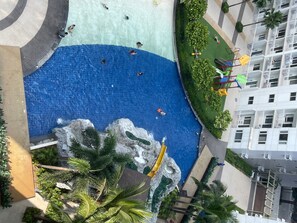 Apartment, 2 Schlafzimmer, barrierefrei, Balkon | Pool