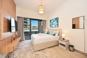 Comfort Studio, Non Smoking, Balcony | In-room safe, iron/ironing board, free WiFi, wheelchair access - Luxury Studio in Azizi Riviera (Dubai)