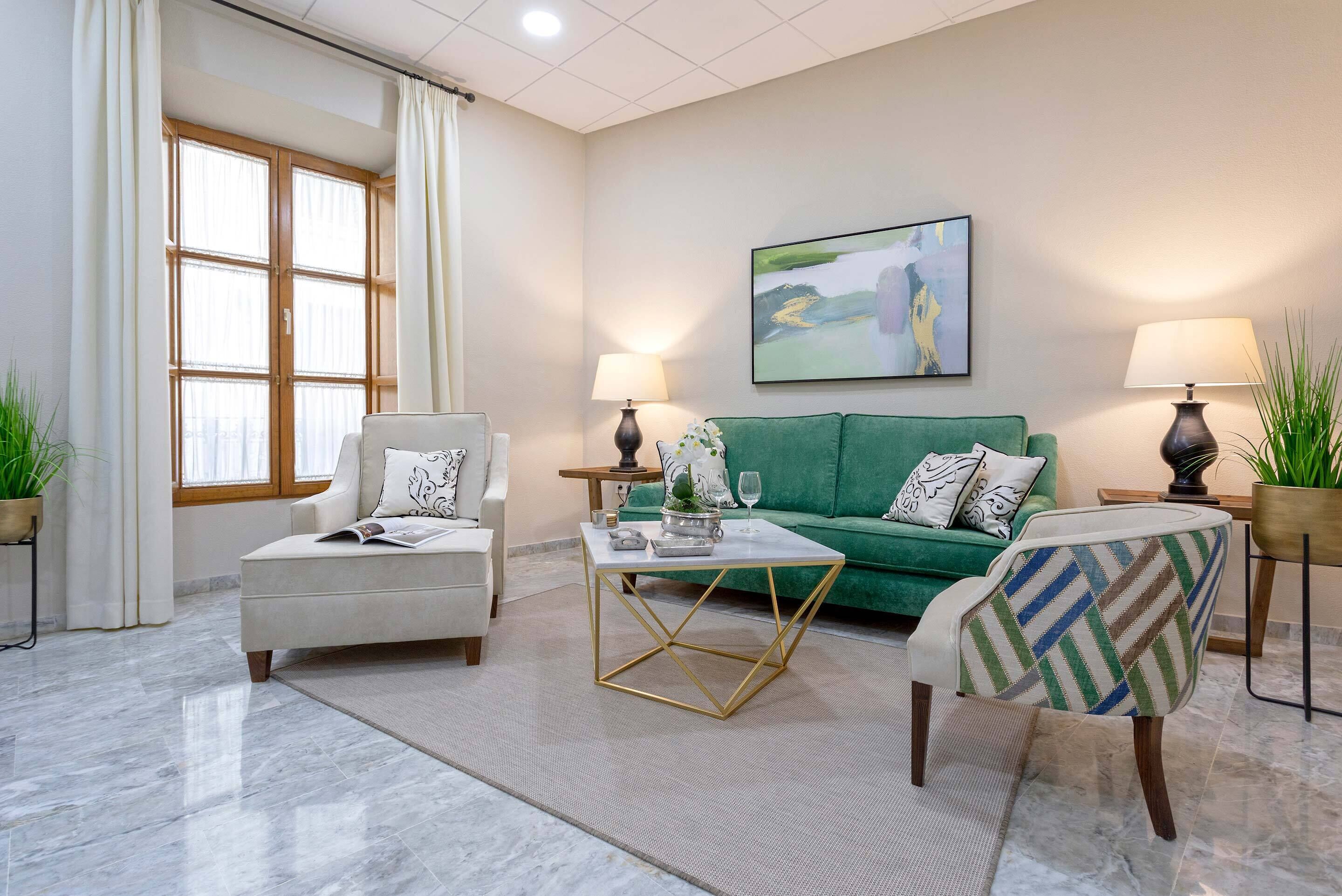 Lejlighed (3 Bedrooms) | Opholdsområde