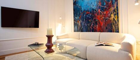 Apartment (1 Bedroom) | Living area