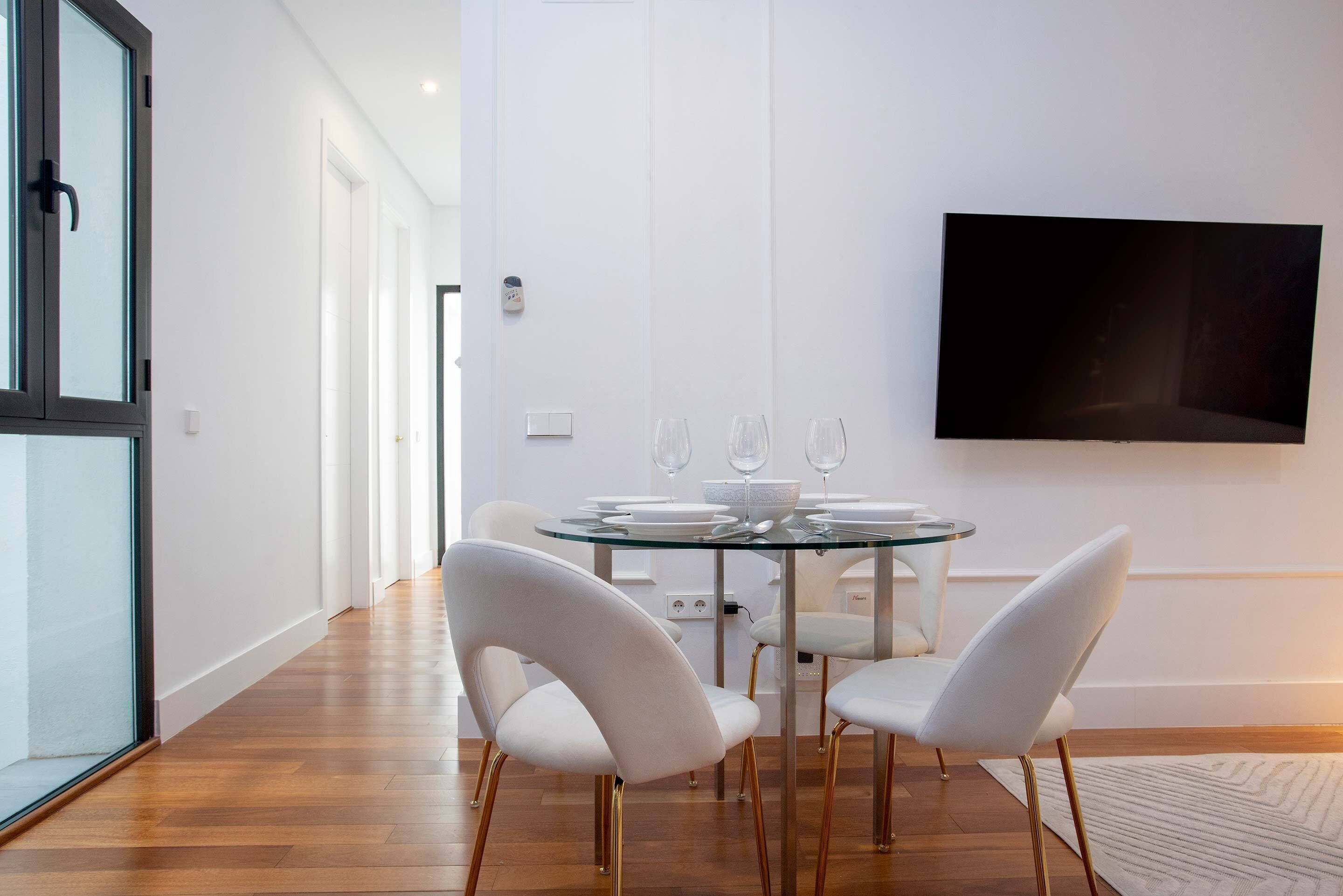 อพาร์ทเมนท์ (1 Bedroom) | บริเวณนั่งเล่น