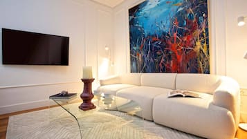 Appartamento (1 Bedroom) | Area soggiorno