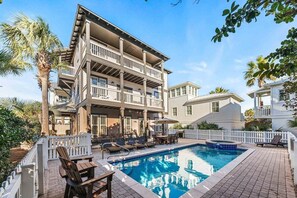 Una piscina climatizada