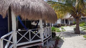 Cabaña junior, vista a la playa