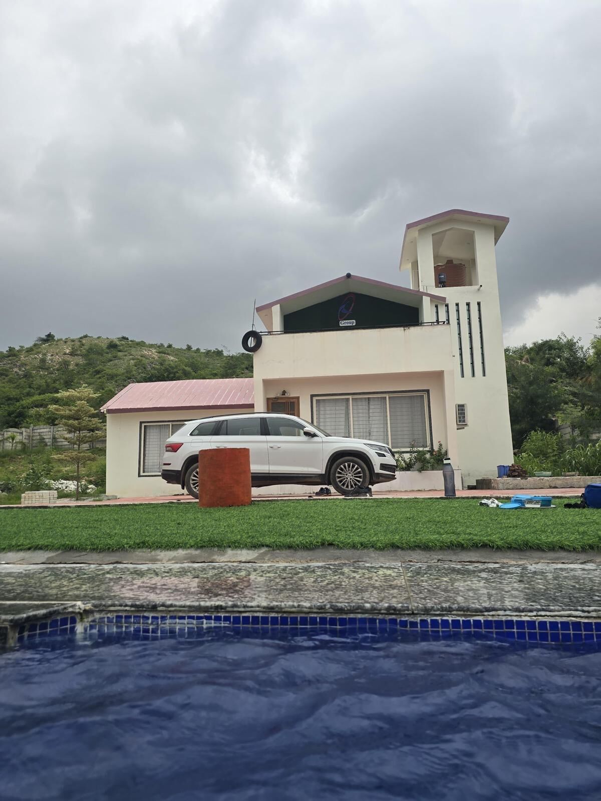 Mặt tiền nơi lưu trú