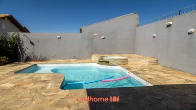 Casa em Penápolis com Piscina e Churrasqueira