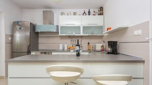 Fridge, oven, dishwasher, coffee/tea maker - Apartman TS Island Krk by Villas Guide (Dobrinj)
