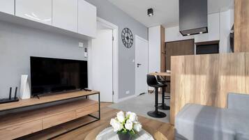 Televisie en een kantoor