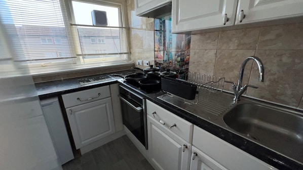 Microwave, oven, stovetop